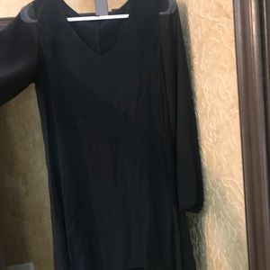 Black simple dress